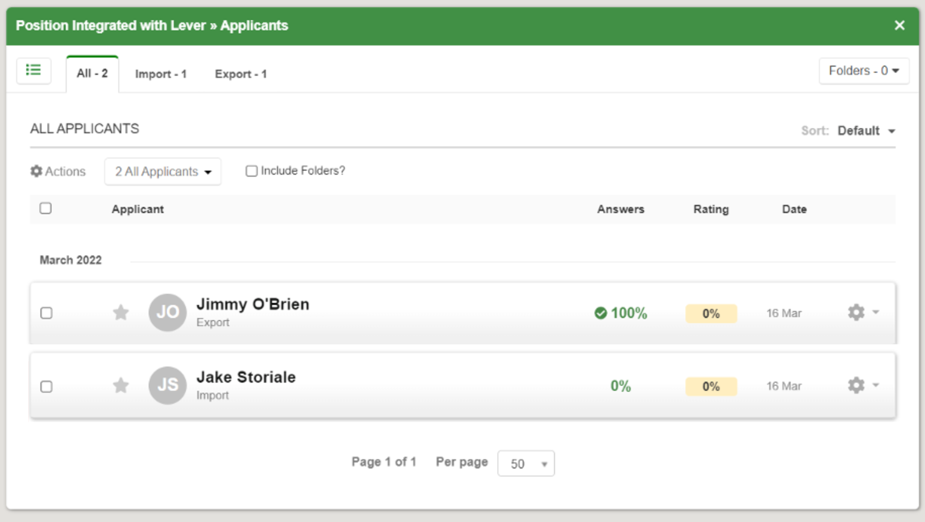 Enabling and using the VidCruiter integration – Lever Support