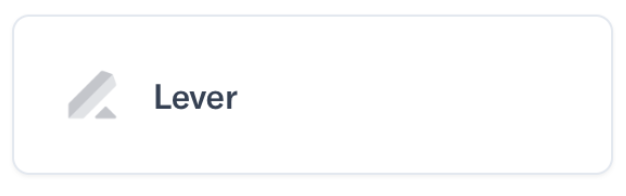 Lever tile