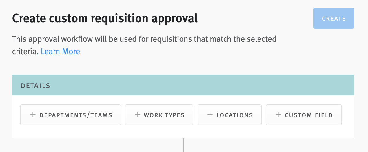 Building requisition approval workflows – Lever Support