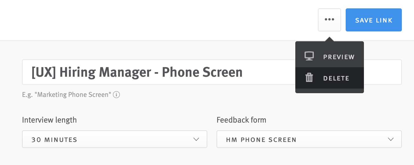 Menu extending from ellipses button at the top of the Easy Book editor with Delete option highlighted