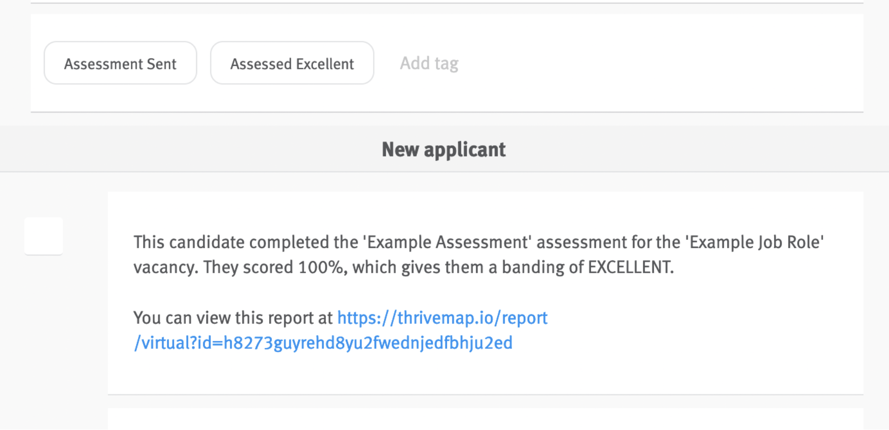 Lever opportunities profile with new applicant details in history