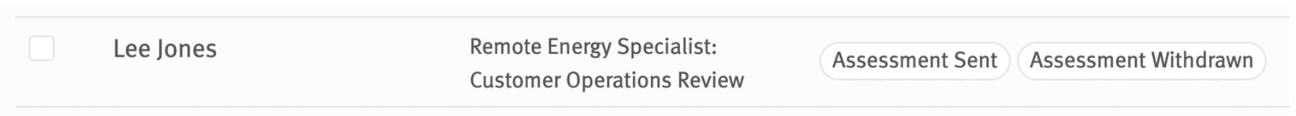 Thrivemap record listing candidate and hidden status