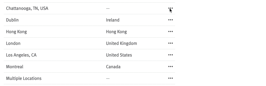 Live image of location being updated.