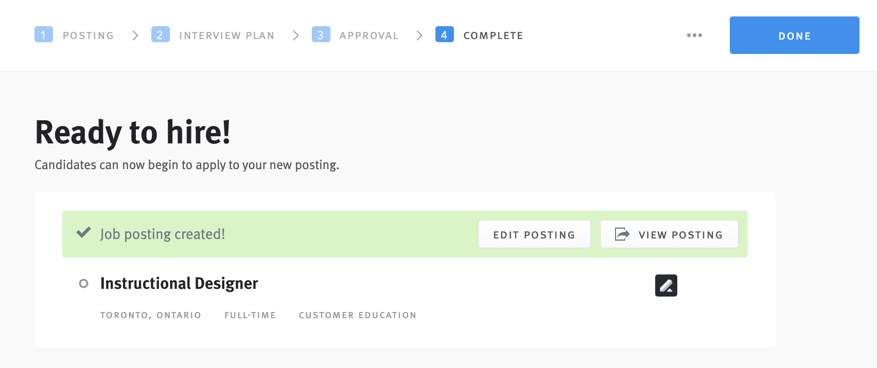 Creating confidential job postings Lever Support